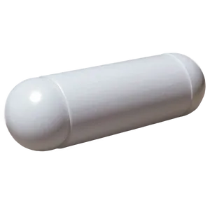 Long White Capsule PNG Cta12 PNG