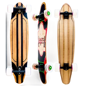Longboard Riding PNG Lnn PNG