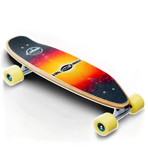 Longboard Sticker PNG Kuo PNG