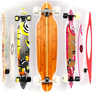 Longboard Template PNG Qob