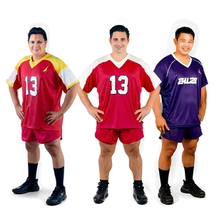 Loose Fit Football Jersey PNG Sip53