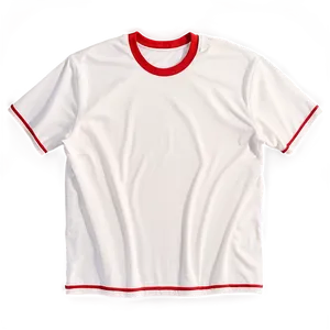 Loose White T-shirt PNG Myc43
