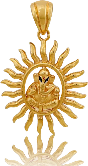 Lord_ Balaji_ Gold_ Pendant_ Design PNG image