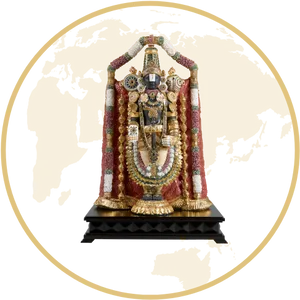 Lord Balaji Iconography PNG image