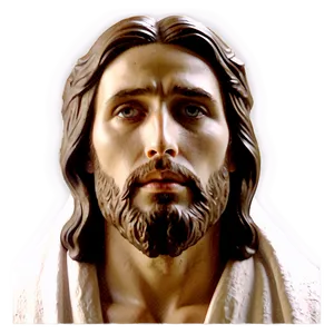 Lord Jesus Face Drawing PNG 06292024 PNG