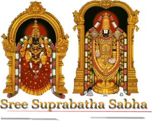 Lord Venkateswara Suprabatha Sabha Illustration PNG image