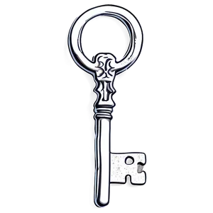 Lore Skeleton Key Outline PNG 85