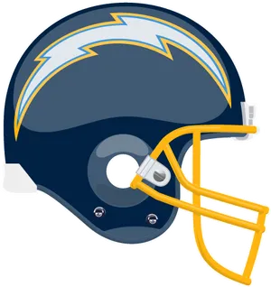 Los Angeles Chargers Helmet Logo PNG image