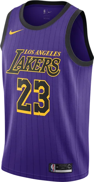 Los Angeles Lakers Jersey Number23 PNG image