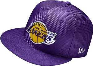 Los Angeles Lakers Purple Cap PNG image