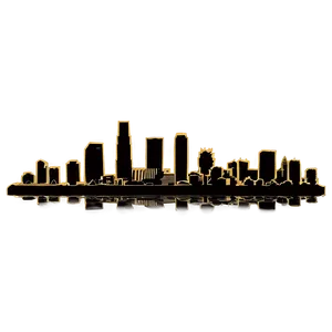 Los Angeles Skyline In Autumn Png Nos PNG image