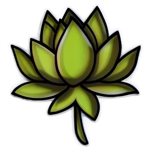 Lotus Line Art Png Rrr PNG image