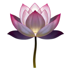 Lotus Silhouette Png 10 PNG image
