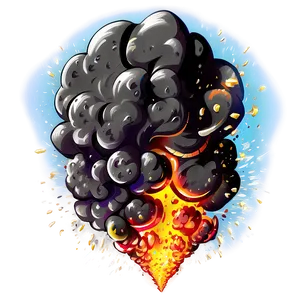 Loud Cartoon Explosion PNG 68 PNG
