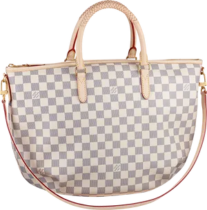 Louis Vuitton Damier Azur Canvas Bag PNG image