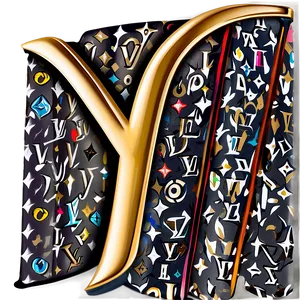 Louis Vuitton Logo Badge PNG Lwn30 PNG