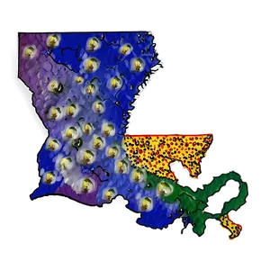 Louisiana A PNG