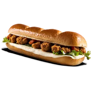 Louisiana Po'boy Sandwich Png 68 PNG image