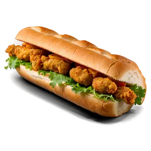 Louisiana Po'boy Sandwich Png 94 PNG image