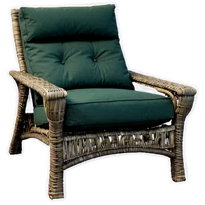 Lounge Lawn Chair PNG 4