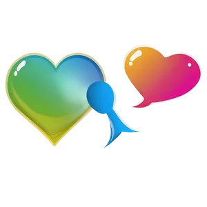 Love Chat Bubble PNG 62
