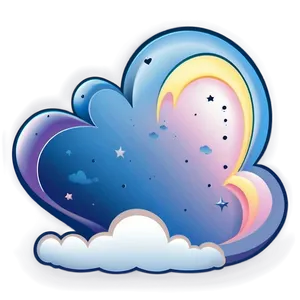 Love Cloud Cartoon PNG 59 PNG
