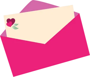 Love Envelope Design PNG