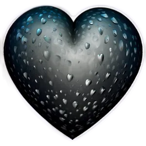 Love Heart Design PNG B