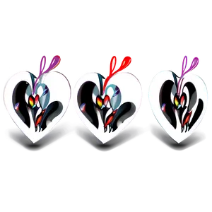 Love Heart Line Drawing Png 60 PNG image