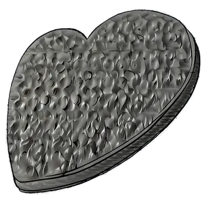 Love Heart Sketch Png Tdw PNG image