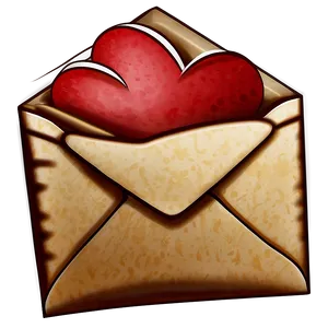 Love Letter Heart Stamp Png Oon97 PNG image