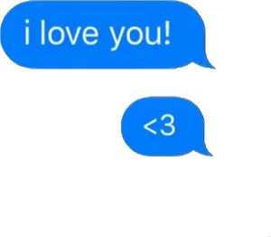 Love Message Heart Emoji Chat PNG image