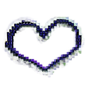 Love Pixel Heart Png Juj87 PNG image