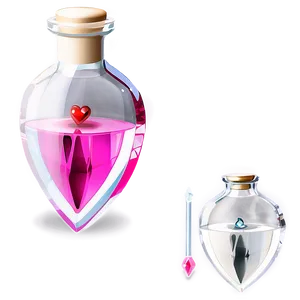 Love Potion In Crystal PNG Yaj