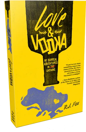 Loveand Vodka Book Cover PNG image