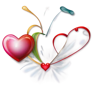 Lovely Heart Illustration Png Wcc48 PNG image