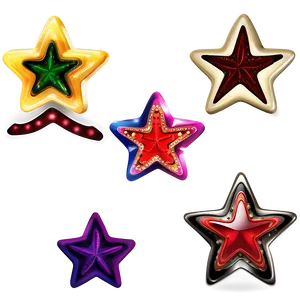 Lovely Star Design PNG Ioi PNG
