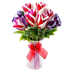 Lovely Valentine's Day Flower Bouquet PNG 75 PNG