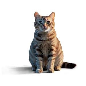 Loving Cat Meme PNG 9