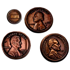 Lovingly Preserved Pennies PNG Bfs PNG