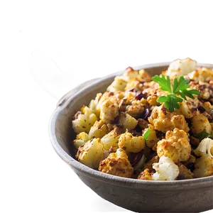 Low-carb Cauliflower Stuffing PNG Ynv76