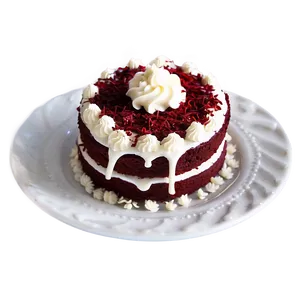 Low Carb Red Velvet Cake PNG Hel PNG