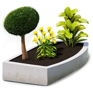 Low Maintenance Flower Bed PNG 95 PNG