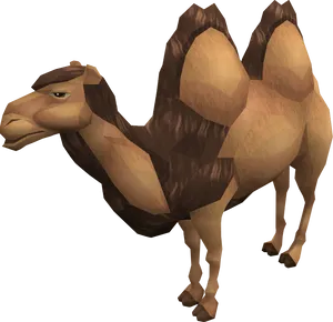Low Poly Camel3 D Model.png