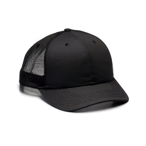Low Profile Black Trucker Hat PNG 19 PNG
