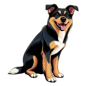 Loyal Dog Cartoon PNG 71