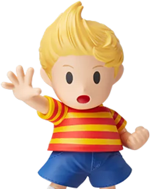 Luca Character Waving PNG image