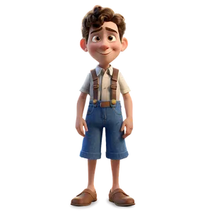 Luca Pixar Film Character Png Nma PNG image