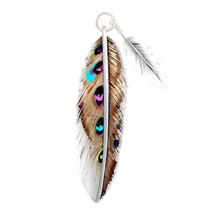 Lucky Feather Charms Png Pas PNG image