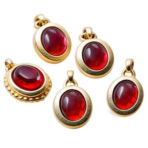Lucky Gemstone Charms PNG Ukn